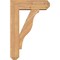 Ekena Millwork Funston Craftsman Smooth Bracket w/ Offset Brace, Western Red Cedar, 7 1/2"W x 24"D x 36"H BKT0806X24X36FST04SWR - alternate 4